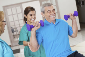 Rehabilitation & Therapy at Park Manor of Southbelt nursing home in south Houston, TX.